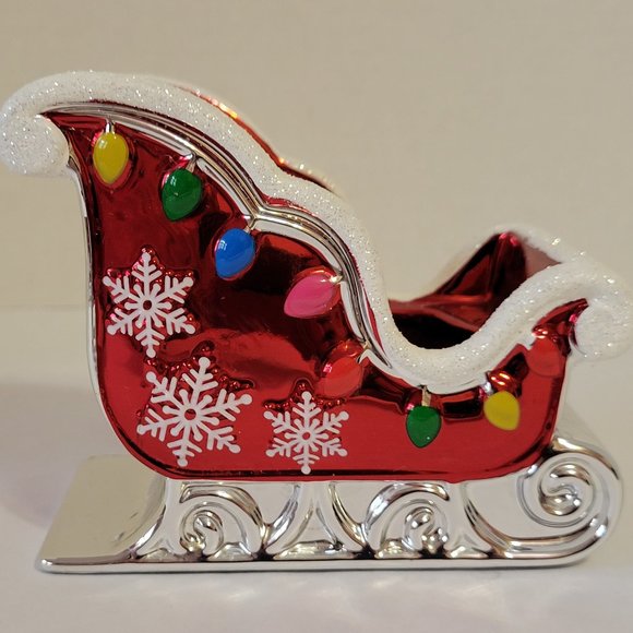 Bath & Body Works Holiday Bath Body Works Festive Sleigh Ceramic
